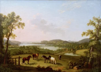 Lake Plön Seen from Bösdorf